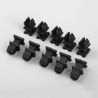 10Pcs Auto Fastener Boot Trim คลิปสำหรับ Benz SLK CLK SL S W220 W140 CLS CLASS พลาสติกสีดำรถ Rivets