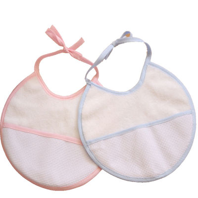 202112PCSSet YB0011 Baby waterproof bib Infant saliva towels Burp Cloths Cross stitch bib Baby bib Free shipping
