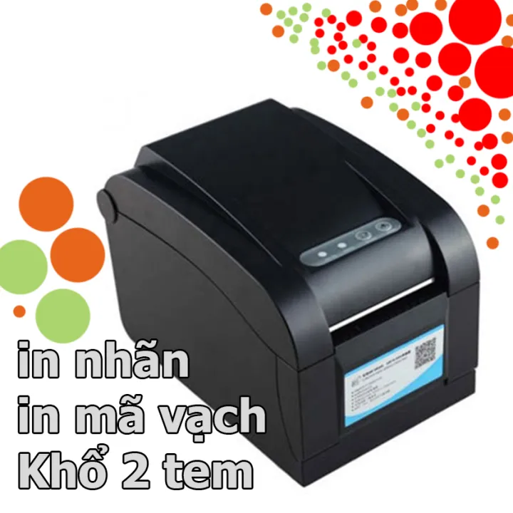 Máy in tem nhãn mã vạch Xprinter XP-350B | Lazada.vn