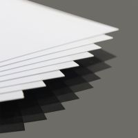 ABS0905 8pcs 0.5mm Thickness 200mm x 250mm ABS Styrene Sheets White NEW Architectural