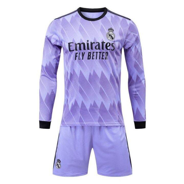 22-23-season-the-champions-real-madrid-jersey-number-9-benzema-away-long-sleeve-football-take-away-game-jersey-custom