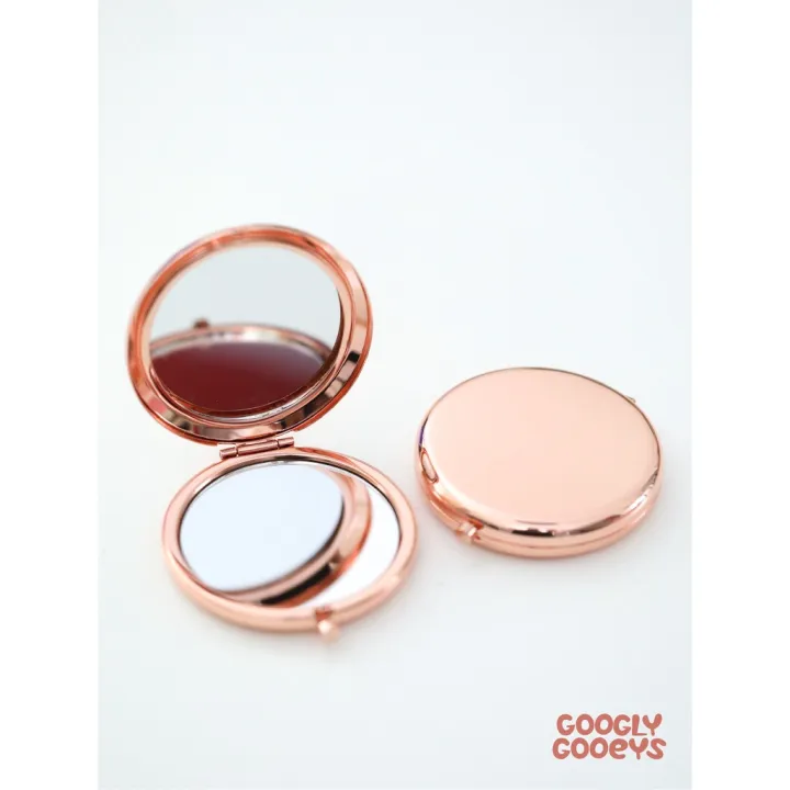 Round Foldable Metal Compact Mirror | Perfect for Wedding Birthday  Souvenirs Gold Rose Gold | Lazada PH