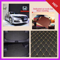 แผ่นรองกระโปรงหลังรถ Trunk Mats FOR HONDA ACCORD แผ่นยางปูรถ ป้องกันไม่ให้ตัวรถสกปรก กันน้ำกันกระแทกป้องกันรอยขีดข่วนและทนต่อสารเคมี สี Blac