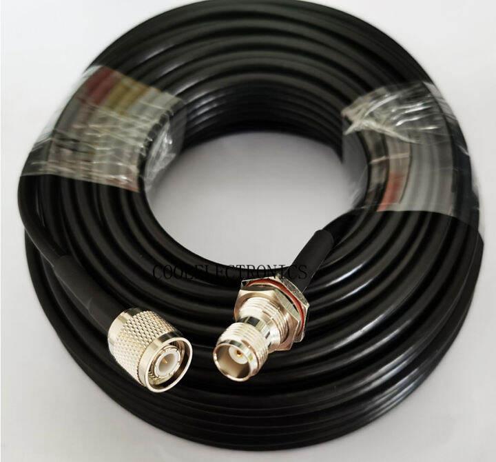 tnc-male-plug-to-tnc-female-o-ring-rf-coaxial-extension-jumper-wires-cable-rg58-50-3-cable-50ohm-50cm-1-2-3-5-10-15-20-30m