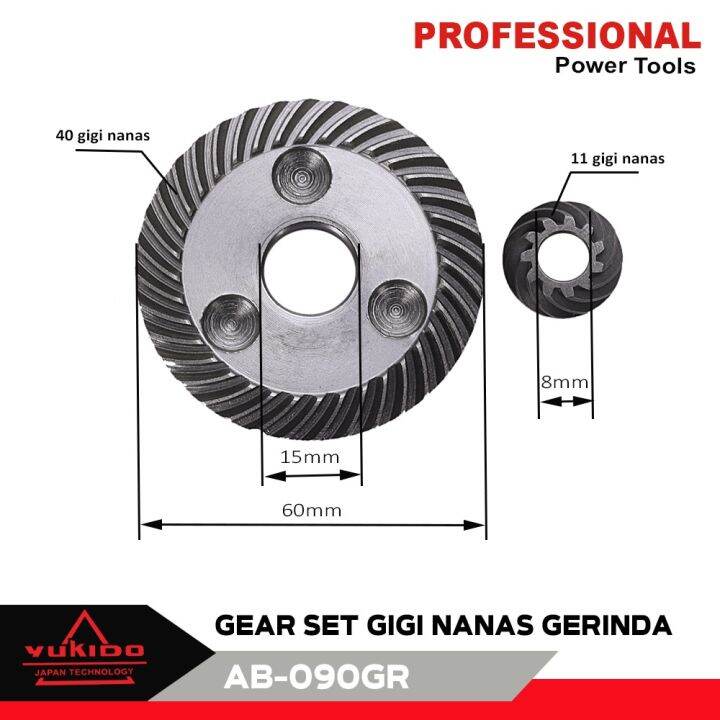 Gear Gigi Nanas Gerinda Maktec Mt Gurinda Maktec Mt St Lazada Indonesia