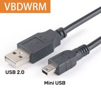 Mini USB Cable USB 2.0 Male to Mini USB Male Data Transfer Cord Fast Charging Speed for MP3 MP4 player Digital Camera GPS