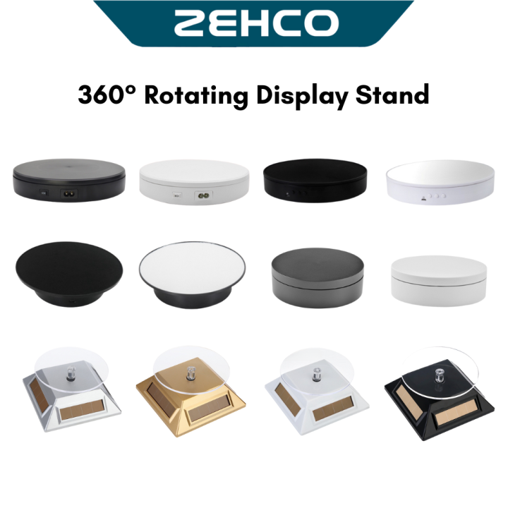 360° Product Rotating Display Stand Turntable Display Stand Electric