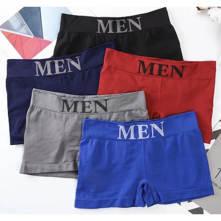 miinshop-เสื้อผู้ชาย-เสื้อผ้าผู้ชายเท่ๆ-กางเกงในผู้ชาย-รุ่นa-016-boxerชาย-ขาสั้น-ผ้านิ่มยืด-หนุ่มอวบอ้วน-เสื้อผู้ชายสไตร์เกาหลี