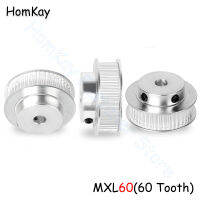 60 T MXL Timing Pulley Bore 5 6 6.35 8 10 12 14 15-20มม. 60ฟัน Synchronous ล้อ3D เครื่องพิมพ์สำหรับเข็มขัดกว้าง6 10 15มม.