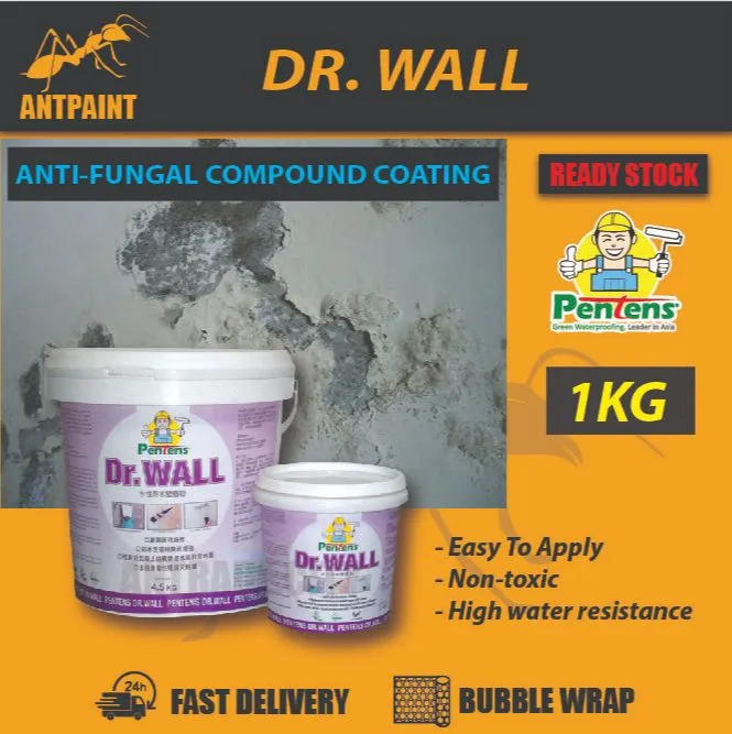 Pentens Dr. Wall 1KG Antifungal Compound Coating Waterproof Paint