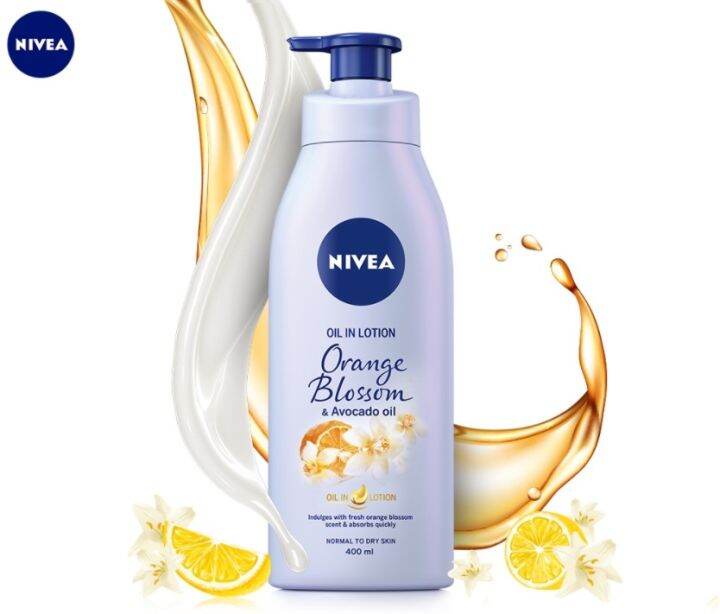 Nivea Orange Blossom Oil 400ml Lazada