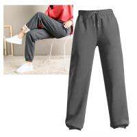 Hellery Plush Lined Sweatpants,กางเกง Jogger พร้อมกระเป๋ากางเกงฮาเร็มสำหรับวิ่งฤดูหนาว