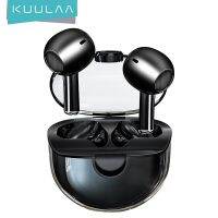 HOT ； [Free gift] KUULAA Q9 โปร่งใสกีฬาชุดหูฟังบลูทูธ TWS Semi-in-ear Wireless อายุการใช้งานแบตเตอรี่ที่ยาวนานเป็นพิเศษชายและหญิงคุณภาพเสียงคุณภาพสูง