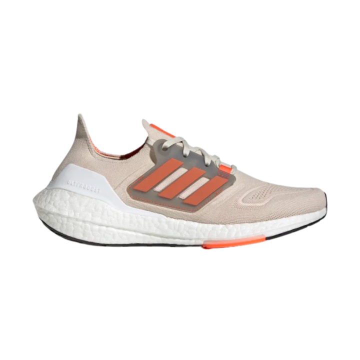 Adidas Ultraboost 22 Men Running Shoes Aluminium Impact Orange