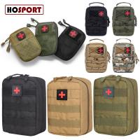 HOSPORT EDC Molle ยุทธวิธีกระเป๋าปฐมพยาบาลกระเป๋าเอวกระเป๋ากีฬากลางแจ้งตั้งแคมป์เดินป่าเอวกระเป๋า SOS แพ็คกระเป๋า