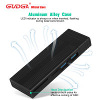 GUDGA M2อะแดปเตอร์ตู้ฮาร์ดดิสก์ SSD (NGFF) NVME USB 3.1 Gen 2 10Gbps SSD Reader พร้อมพอร์ต2 Type C 3.1เพื่อการ์ดความจำการ์ดรีดเดอร์ USB USB เคส NVMe