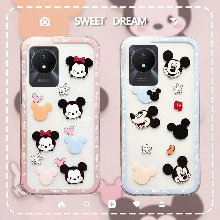 เคสโทรศัพท์ใหม่กรอบ-สำหรับ-vivo-y02t-y02a-เคสซิลิโคนนิ่มเคสการ์ตูนน่ารักแบบคู่กันตกสำหรับ-vivo-y02t-y02a-เคส