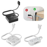 Outlets Room Ports, Plug USB Plug 4 TESSAN Dorm Station Extension 5 3 Charging Flat Charging USB Station Extension Travel, C Type Strip USB Extension C, Multi Essential and C, for with and 15W Plug ft Cruise Ship, Power with Compact Wire Desktop Cord