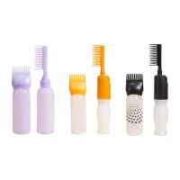 【CW】♕✸✁  2x Root Comb Applicator Bottle Squeeze Hair Coloring Dyeing Dispensing to