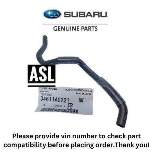 34611AG221 Genuine Subaru Power Steering Hose Exiga Impreza WRX STI