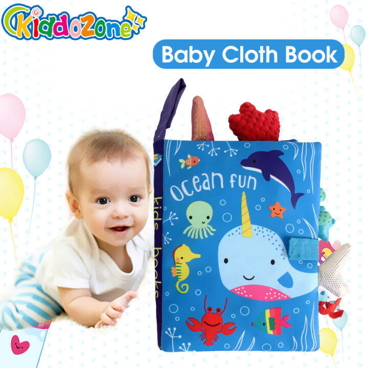 KiddoZone Soft Baby Cloth Books Early Learning Sensory Educational Toys Animal Cloth Book Fabric Books Kids KiddoZone Soft Baby Cloth Books Early Learning Sensory Educational Toys Animal Cloth Book Fabric Books Kids