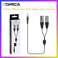 Comica CVM-DS-XLR 3.5mm TRS to Dual XLR Stereo Audio Output Cable Adapter for Comica Wireless Microphone Systems