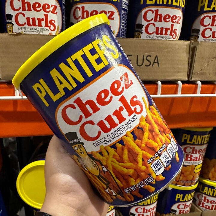 Planters Original Cheese Flavored Snacks (CHEEZ BALLS CHEEZ CURLS ...