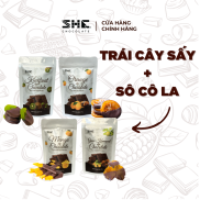 Trái cây nhúng socola- Túi 50g - SHE Chocolate - Quà tặng người thân