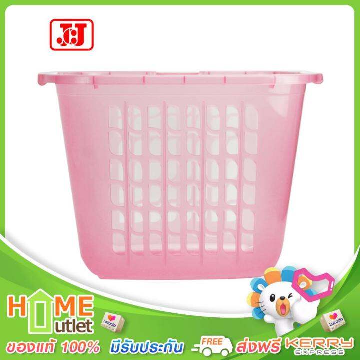 jcj-ตะกร้าเสื้อผ้า-สีชมพู-รุ่น-4228-pk