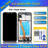 100 Tested OEM Display For Huawei P Smart Plus Lcd Touch Screen Digitizer Assembly With Frame Replacement Phone Parts