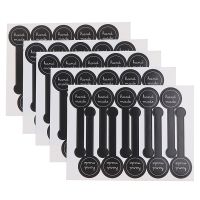 50Pcs Adhesive Long Style "HAND MADE" Black Handmade Baking DIY Gift Stickers Cake Packaging Sealing Label  Sticker Stickers Labels