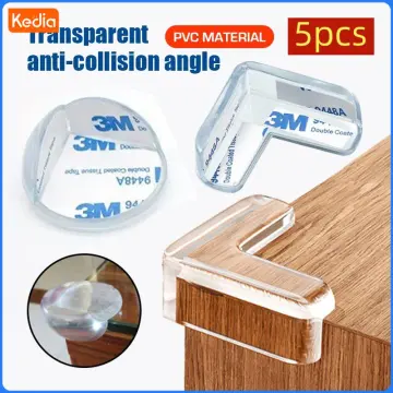 5pcs/set Transparent Anti-collision Table Corner Protectors Soft