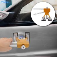 {7ho car tools} อุปกรณ์เสริมในรถยนต์ Auto Care Paintless Hail Removal Kits Dent Puller Set With Glue Puller Tabs Dent Repair Tools