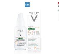 Vichy วิชี่ แคปปิตอล โซเลย ยูวี-เคลียร์ SPF50+ PA++++ 40 มล. กันแดดสำหรับผิวมันเป็นสิวง่าย