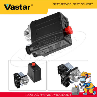 Vastar Air คอมเพรสเซอร์ Pressure และเครื่องวัดความดันวาล์ว240V 16A 90PSI -120PSI