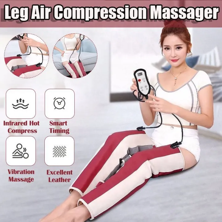 Electric Air Compression Leg Massager Electric Circulation Leg Wraps