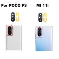 ต้นฉบับใหม่สําหรับ Xiaomi MI 11i 5G ด้านหลัง กล้อง แก้วพร้อมกาวสติกเกอร์กาวสําหรับ Xiaomi MI11i Mi 11X PRO POCO F3