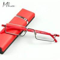 TR90 Reading Glasses Men Women Half Frame Stainless Steel Unisex Anti reflective Presbyopia Espejuelos Mujer Graduados 1.0 4.0