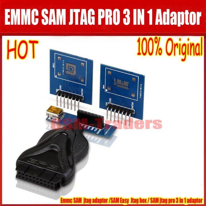 100% Original GPG EASY JTAG BOX Easy Jtag Box Emmc BOX 3 In 1 ADAPTER ...