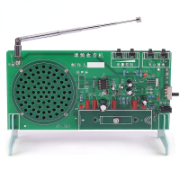 วิทยุ FM DIY ชุด RDA5807เครื่องรับวิทยุ FM 87MHz-108MHz การปรับความถี่ TDA2822เครื่องขยายเสียงสถานีค้นหาอัตโนมัติ