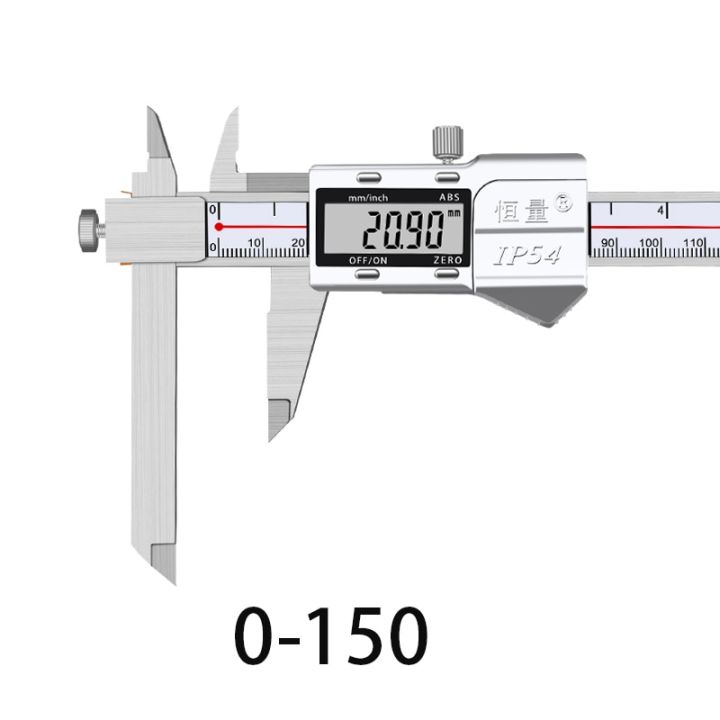 ip54-stainless-steel-telescopic-claw-digital-caliper-high-and-low-foot-steps-electronic-vernier-measuring-ruler-measuring-tool-levels