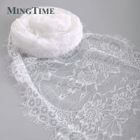 35cm X 300cm White Black Lace Table Runner Floral Dining Tassel Coffee Table Cloth Boho Wedding Home Textile Decoration