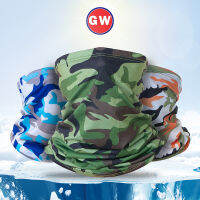 20สีผ้าไหมน้ำแข็งตกปลาเดินป่า UV Face Cover คอ Gaiter ป้องกันฝุ่นแห้งเร็ว Breathable Bandana Balaclava