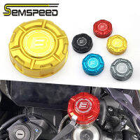 SEMSPEED รถจักรยานยนต์ CNC น้ำมันเบรกฝาครอบถังอ่างเก็บน้ำยามสำหรับ BMW S1000RR S 1000 RR 2013-2022