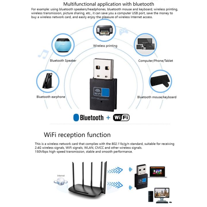 usb-wifi-bluetooth-adapter-bluetooth-4-2-150mbps-wifi-dongle-network-card-wifi-bluetooth-receiver-transmitter