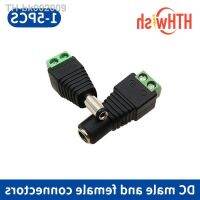 ❆♗ DC connector 2.1x5.5mm Light bar connectors Female Male 1/2/5pcs power jack plugsfor 2835/5050/5730LED strip light