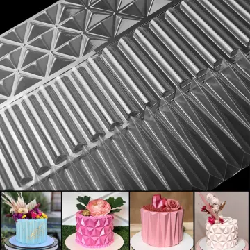 Cake Stencils Feather Shaped Pattern Wedding Cake Decorating Template  Fondant Lace Cake Border Stencil Drawing Mold Baking Tools