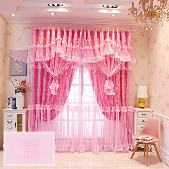 1pcs-korean-style-simple-girl-dream-princess-curtain-finished-lace-bay-window-wedding-room-bedroom-living-room-shading-f8317