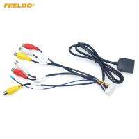 FEELDO 20-pin Extended Interface RCA AUX-IN/OUT Cable With SIM Slot For Android Head Unit Stereo HQ6345