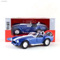 ✜☄✽ WELLY Toy Diecast Vehicle Model 1:36 1965 Ford Shelby Cobra 427 S C Toy Pull Back Car Educational Collection Gift For Children